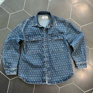 Reformation Lea Denim Shirt